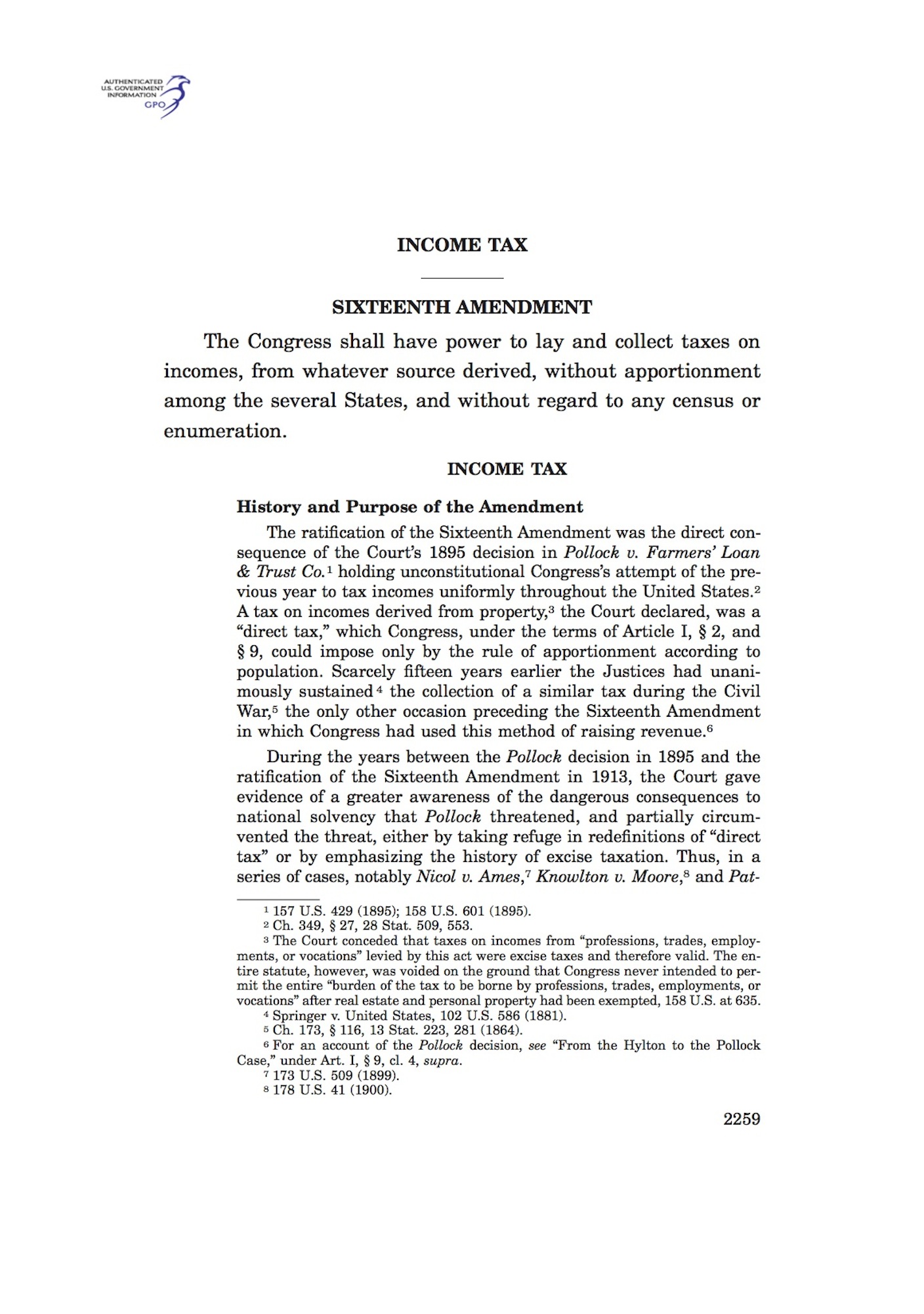 16th Amendment