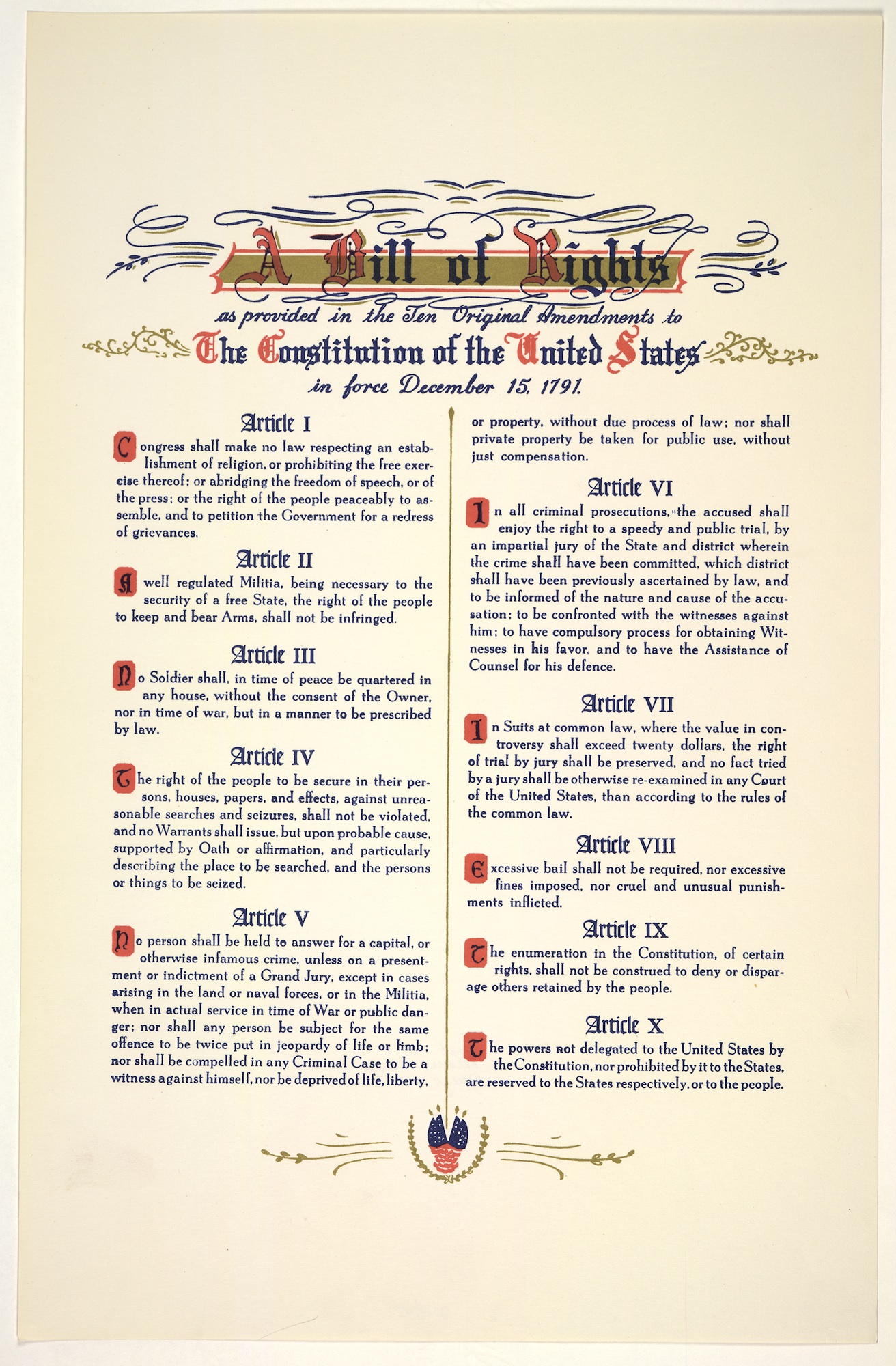 Bill of Rights