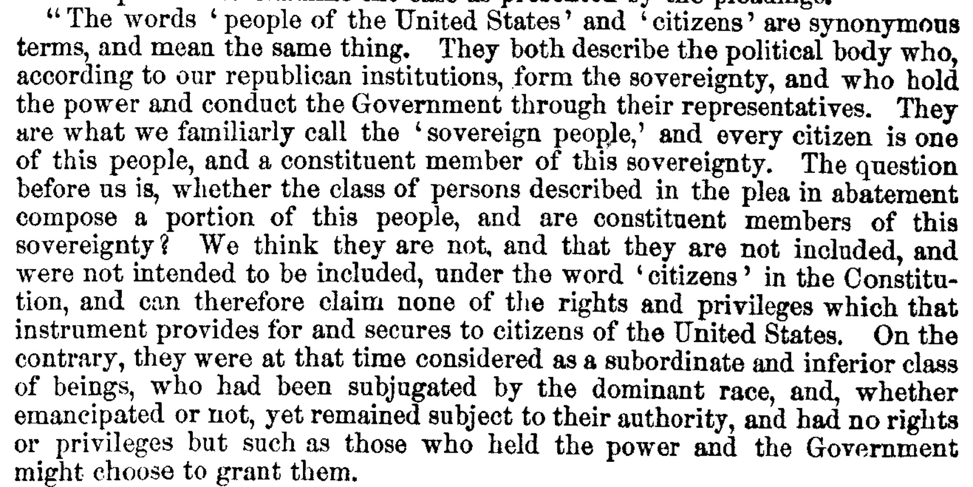 Dred Scott Case