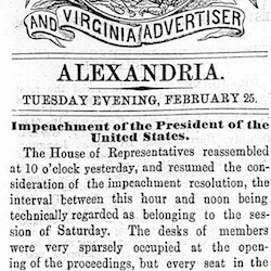 Impeachment of the President