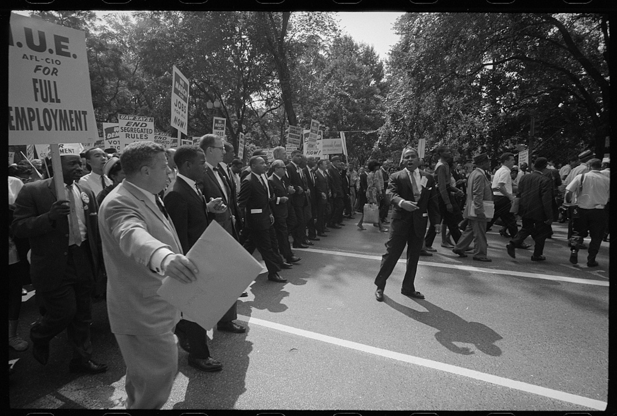 Martin Luther King Jr. with Leaders 