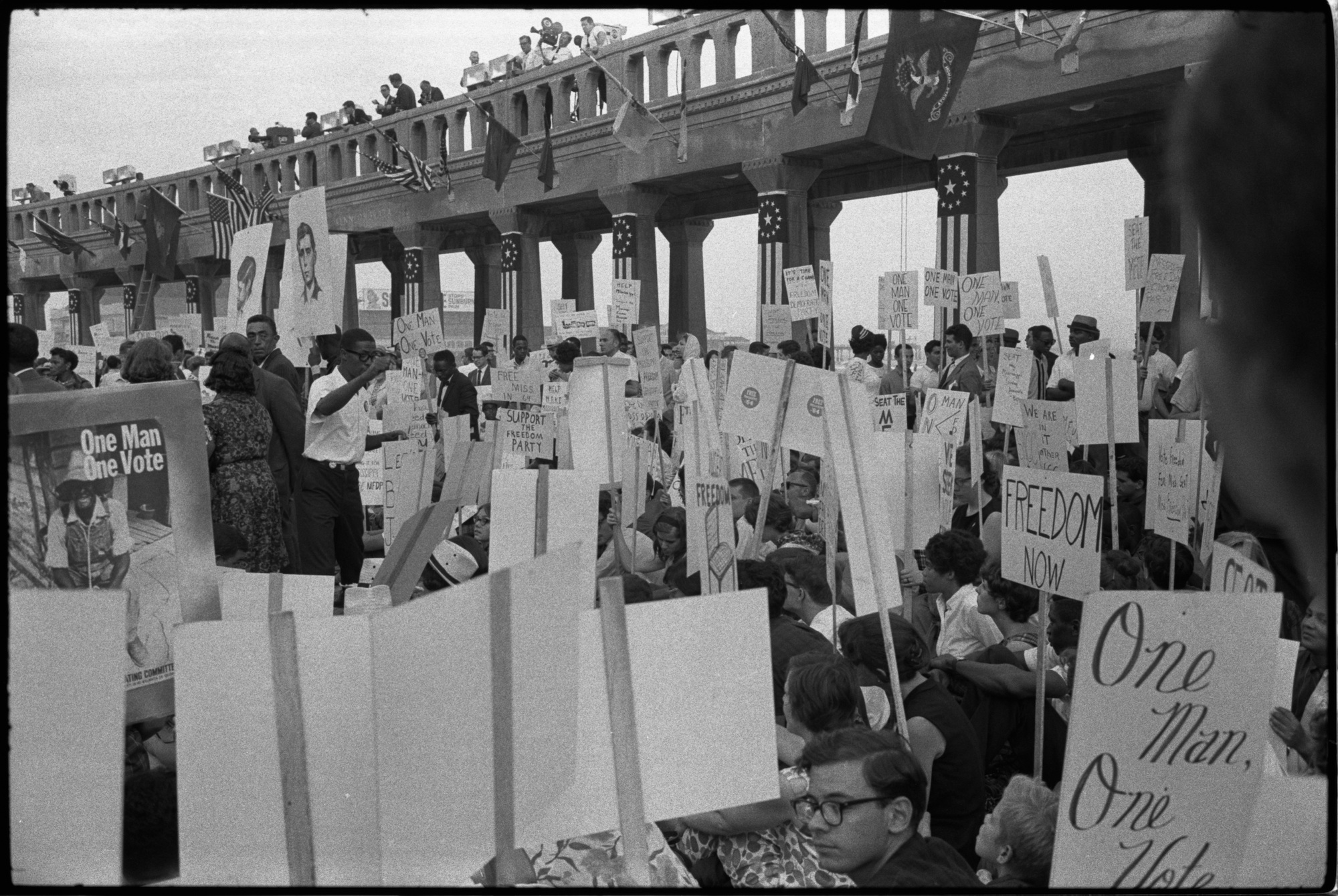Mississippi Freedom Democratic Party Demostrators