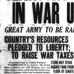 Senators Back Wilson in War