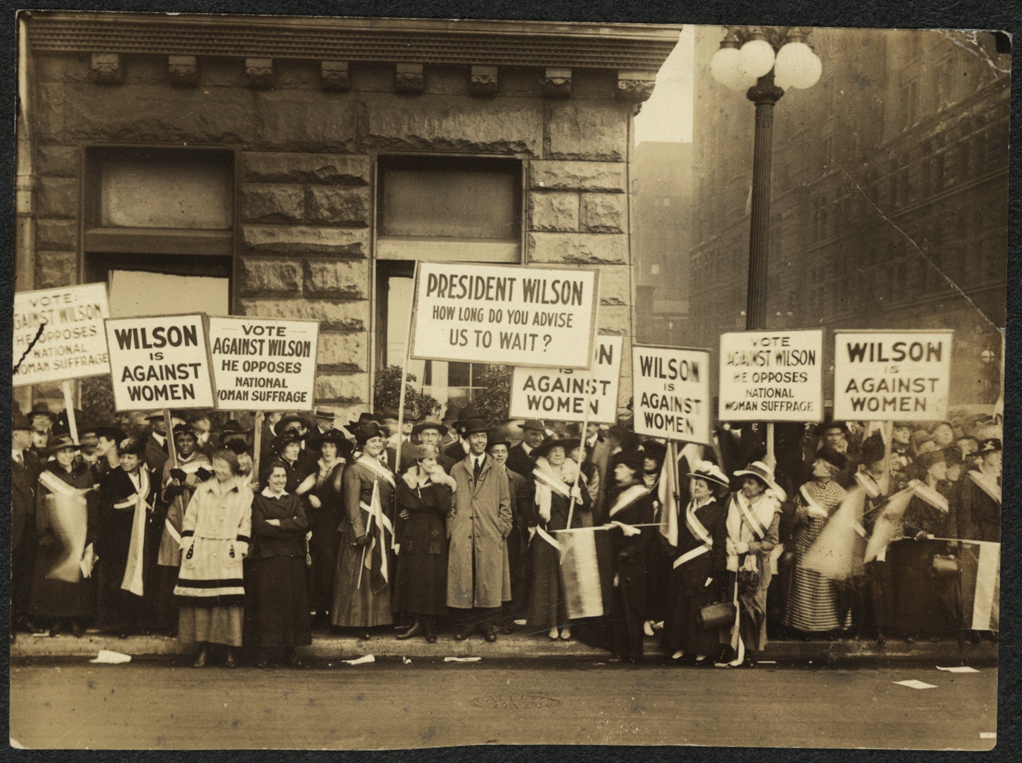 Suffragists Demonstrating 