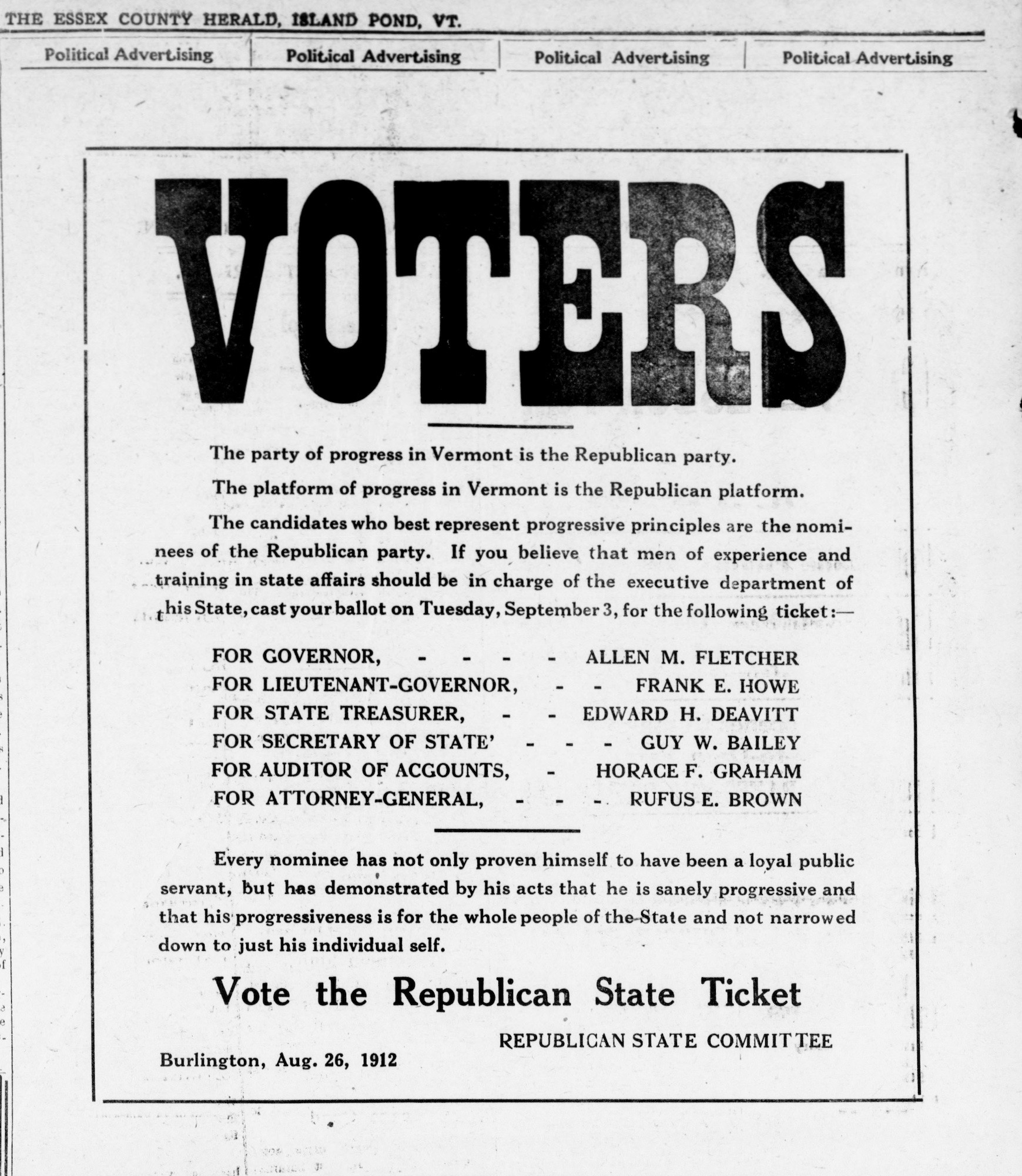 The Party of Progress