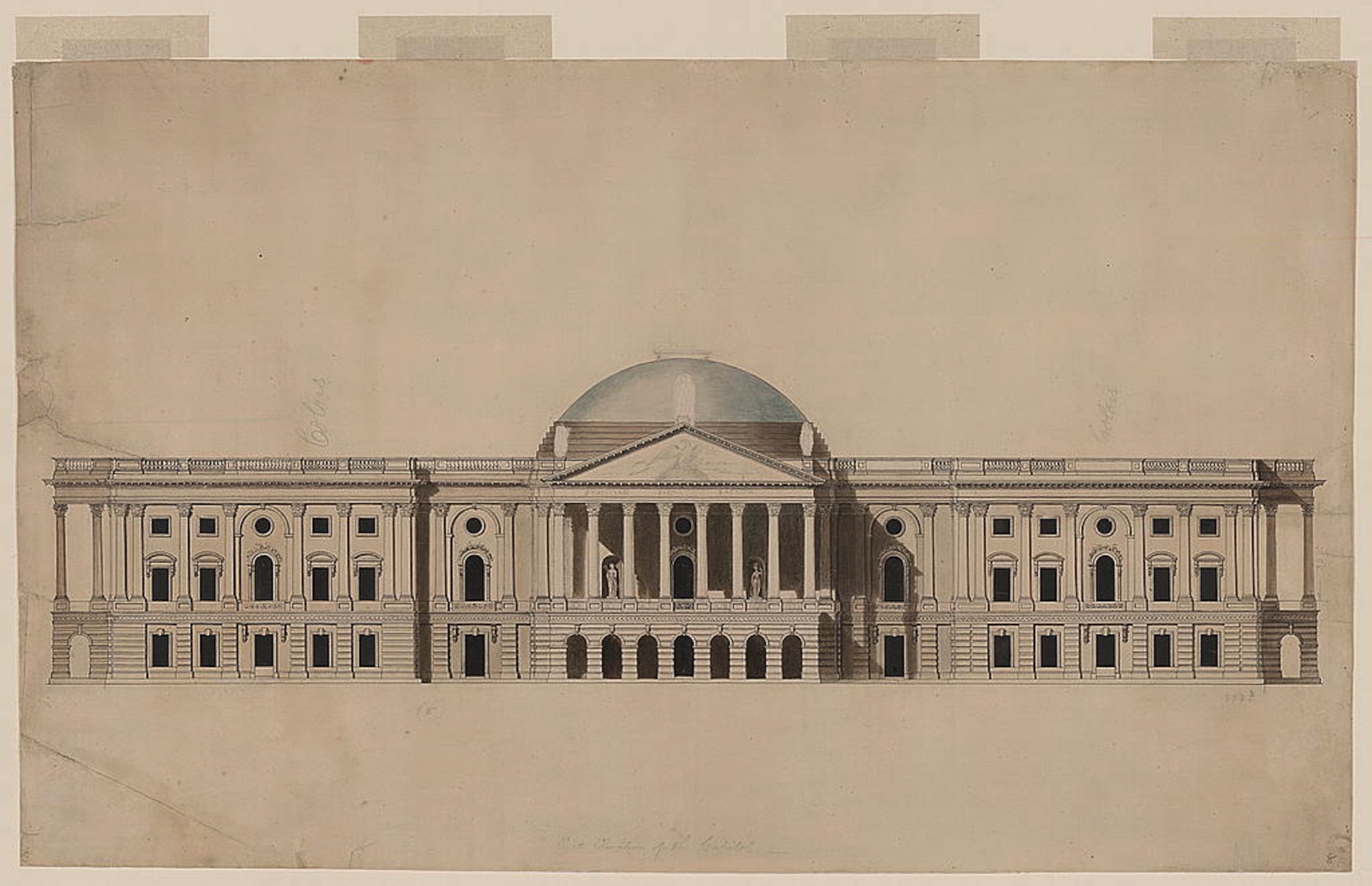 U.S. Capitol East Elevation