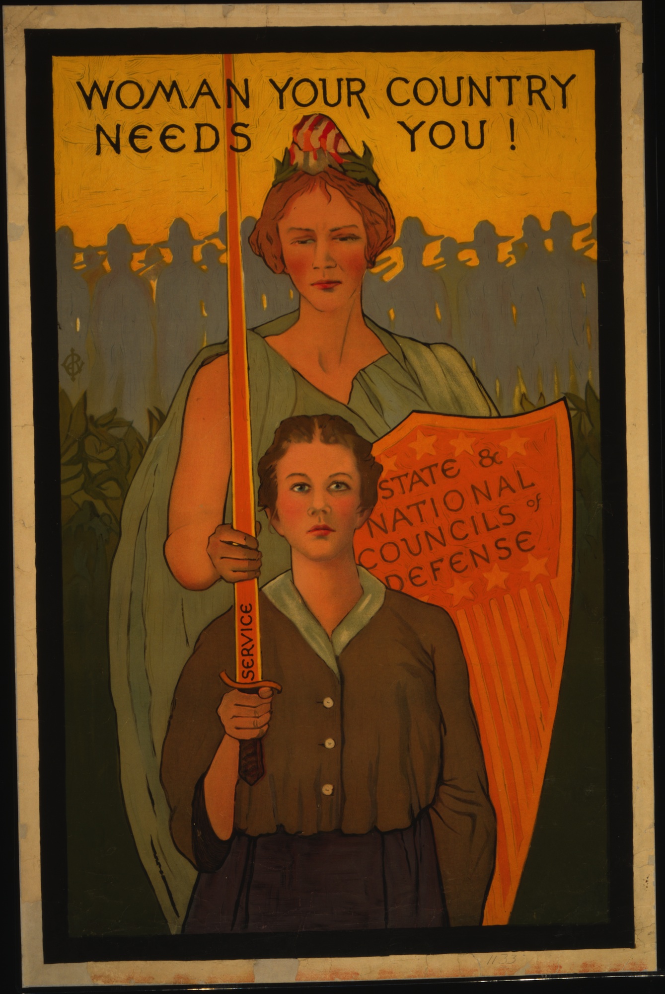 Woman Your Country Needs You!